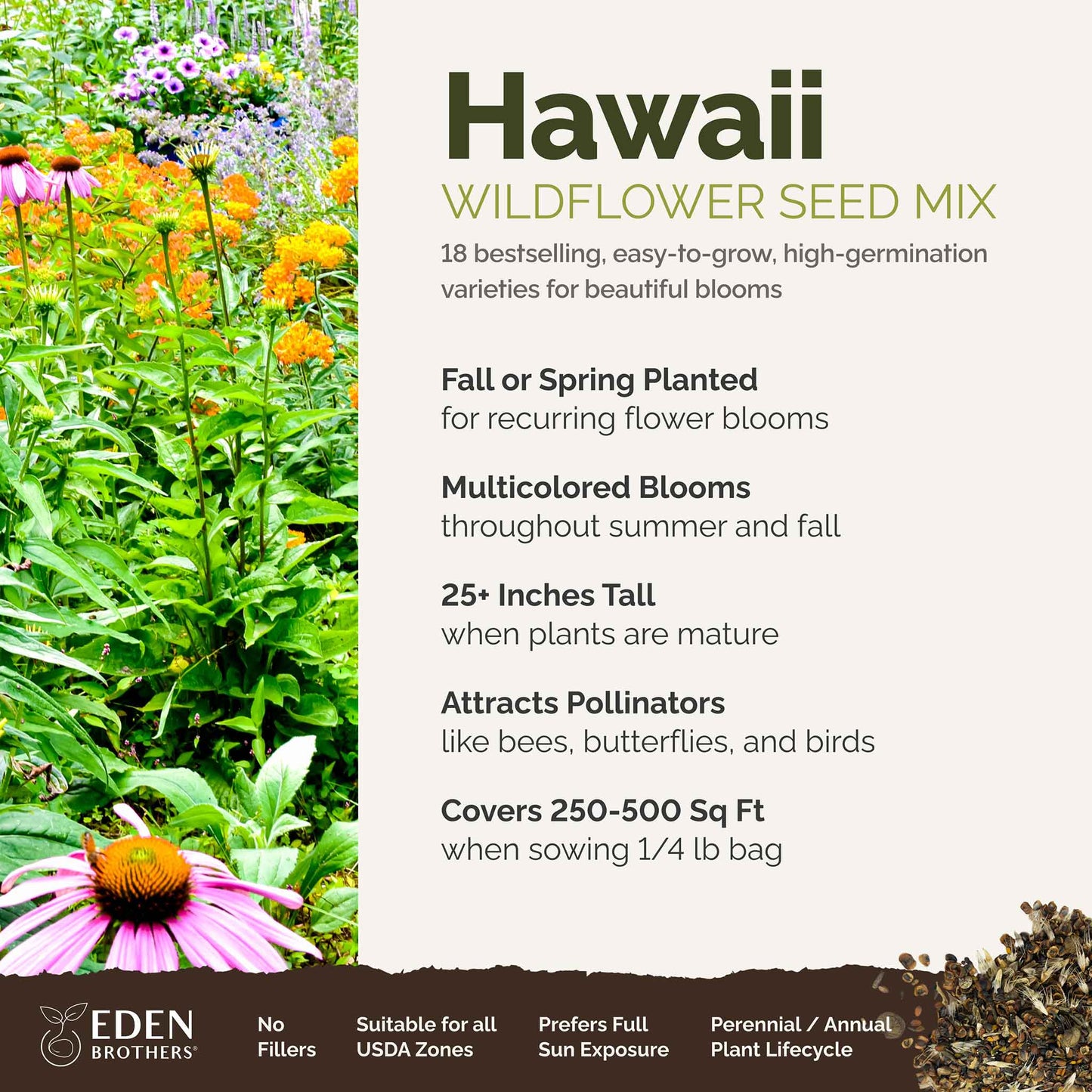 garden seeds hawaii Hawaii Wildflower Seed Mix