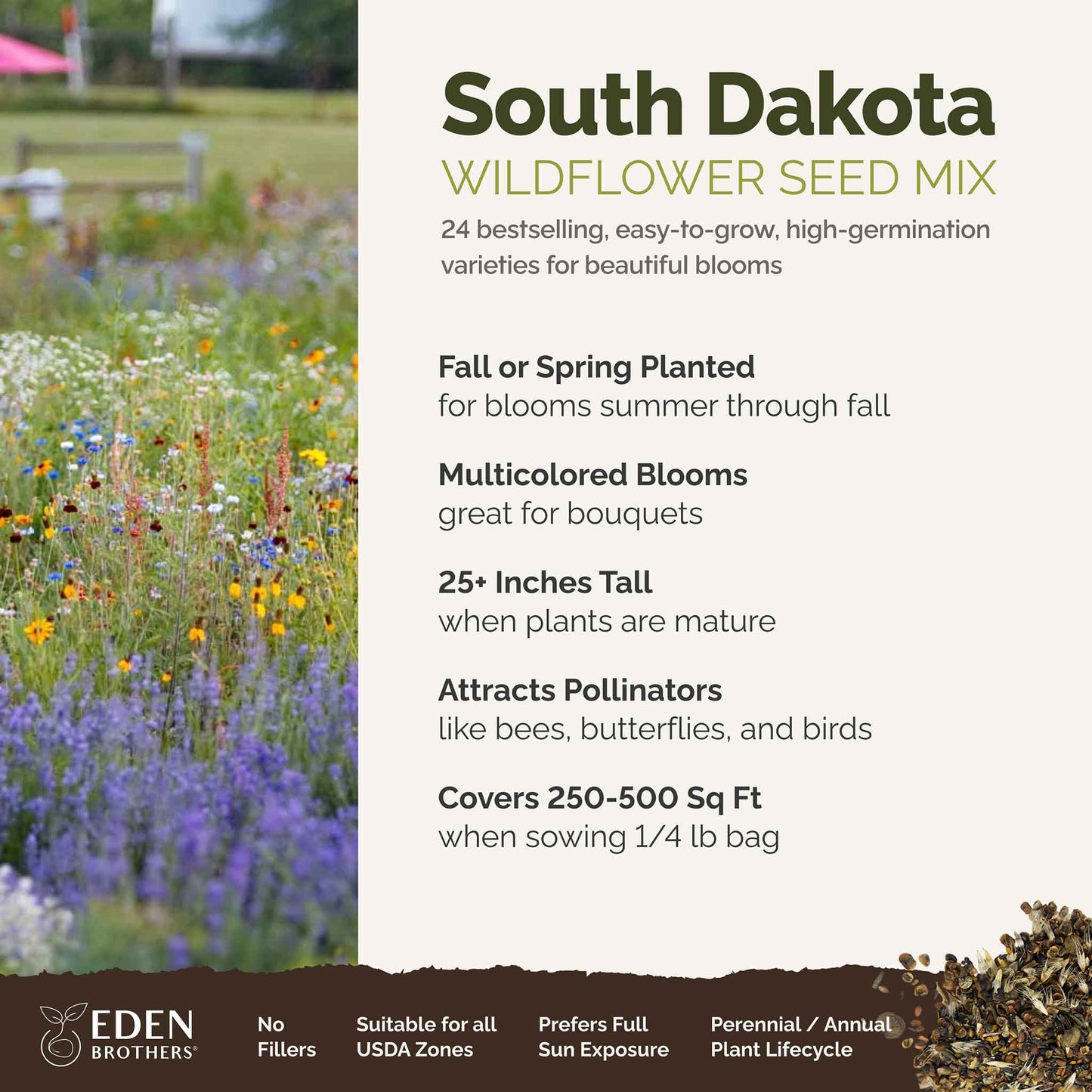 north dakota wildflower seeds South Dakota Wildflower Seed Mix